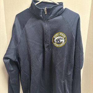 Champion Kent State 1/4 Zip Double Dry- Size L - 1484
